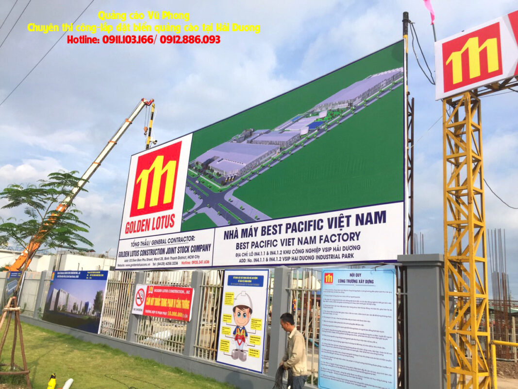 làm biển chữ có đèn ở cẩm giàng