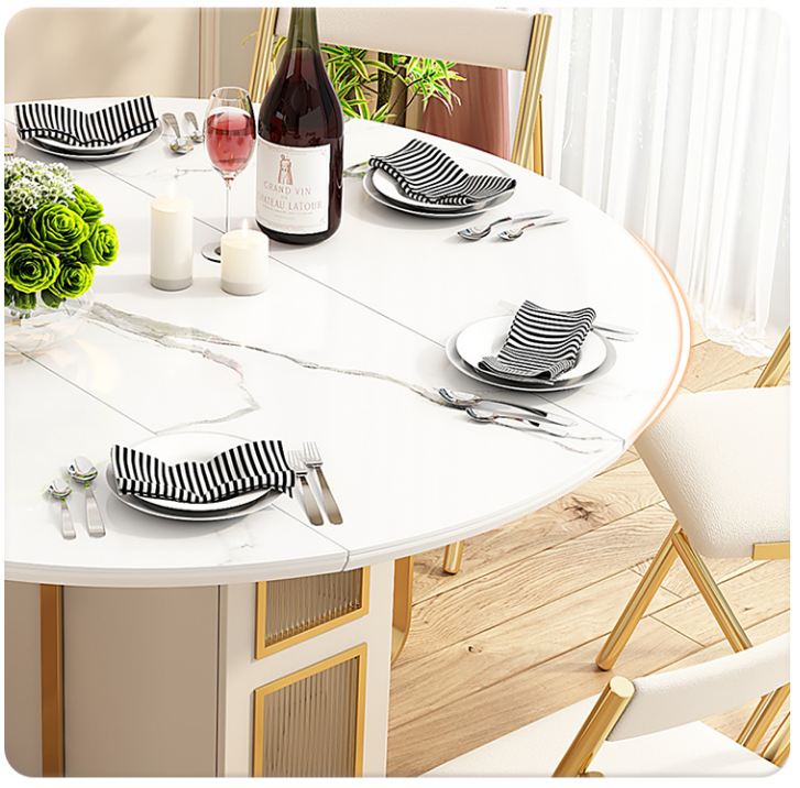 BÀN ĂN TRÒN THÔNG MINH GẤP GỌN ERICA – DP12