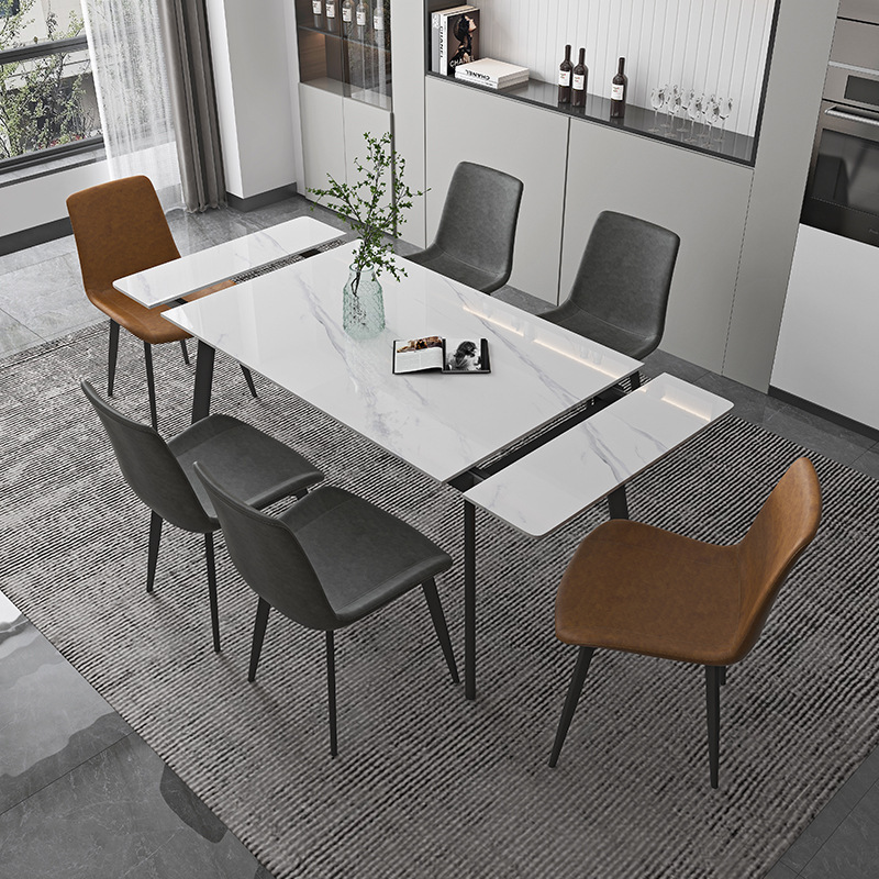 BÀN ĂN THÔNG MINH MỞ RỘNG MẶT ĐÁ ERICA – DP18