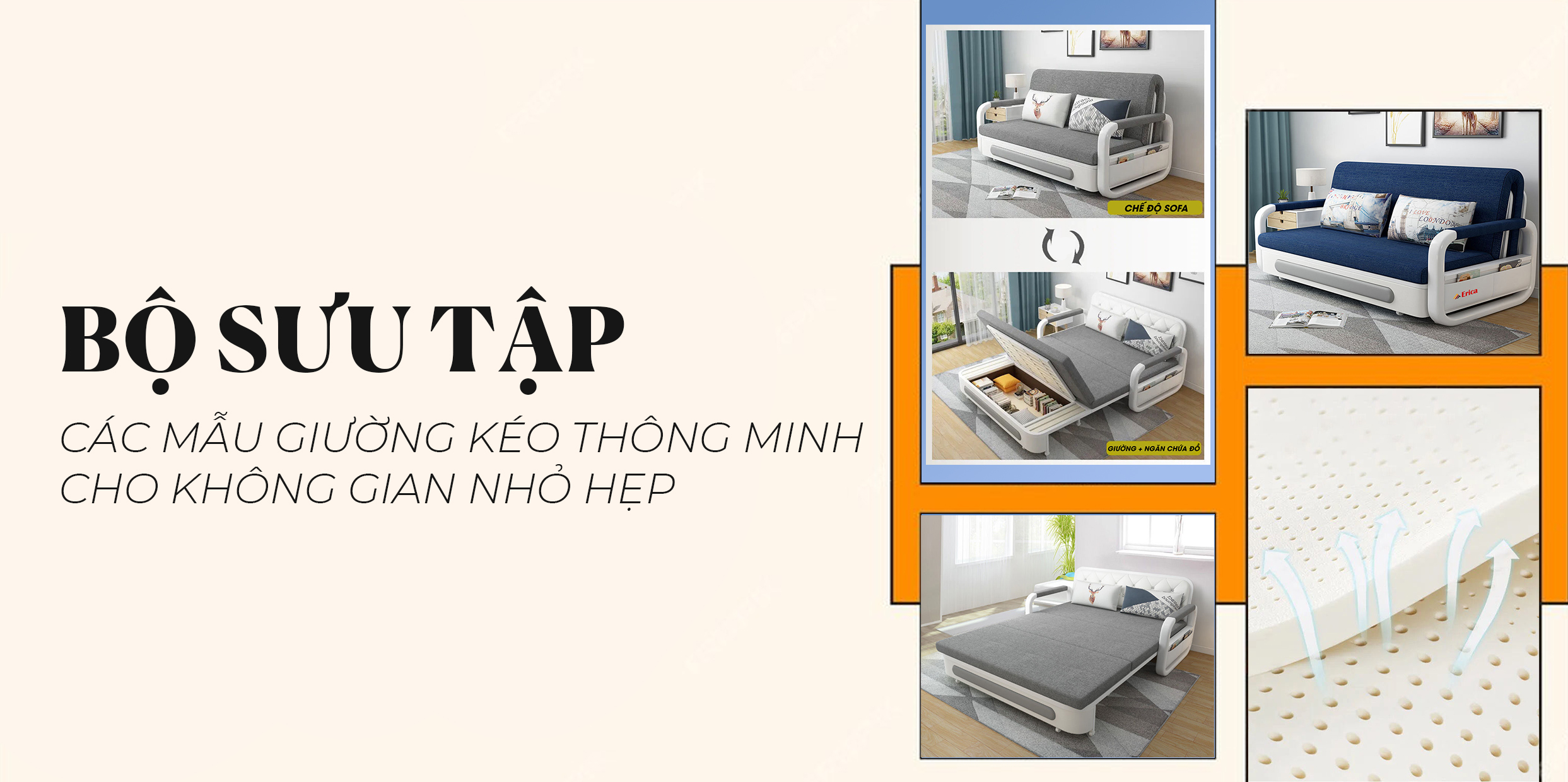[BỘ SƯU TẬP] CÁC MẪU GIƯỜNG KÉO THÔNG MINH CHO KHÔNG GIAN NHỎ HẸP